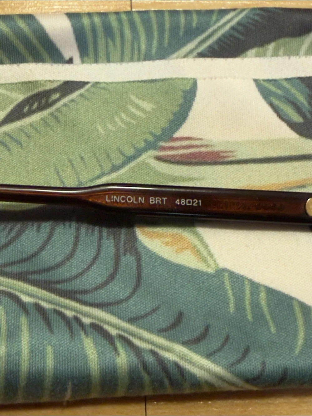 Garrett Leight Lincoln 48 Sunglasses - Brandy Tortoise/Antique Gold/Pure G15
